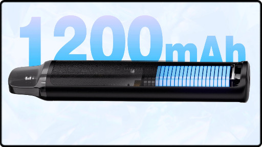 1200mAh d'autonomie